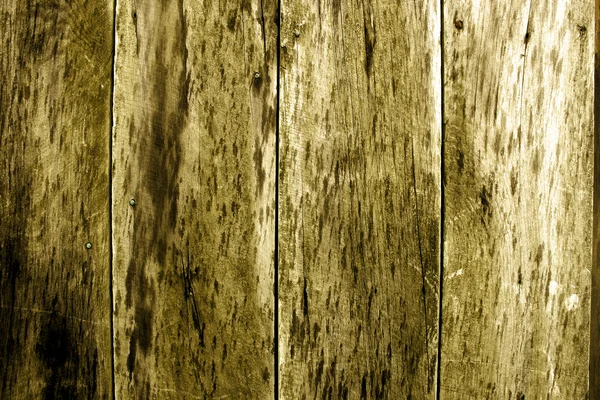 Fechar-se de pranchas em cerca de madeira — Fotografia de Stock