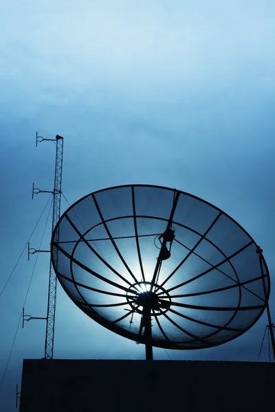 Anteny satelitarne — Zdjęcie stockowe