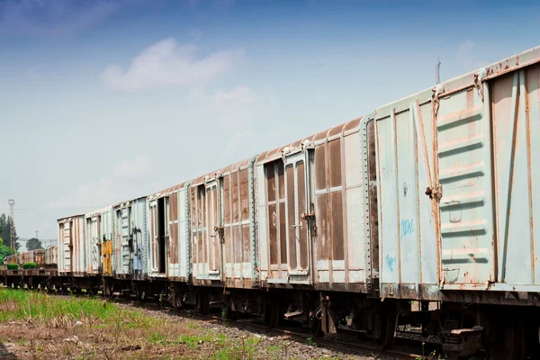 Recipiente ferroviário tailandês — Fotografia de Stock