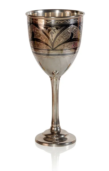 stock image Silver goblet