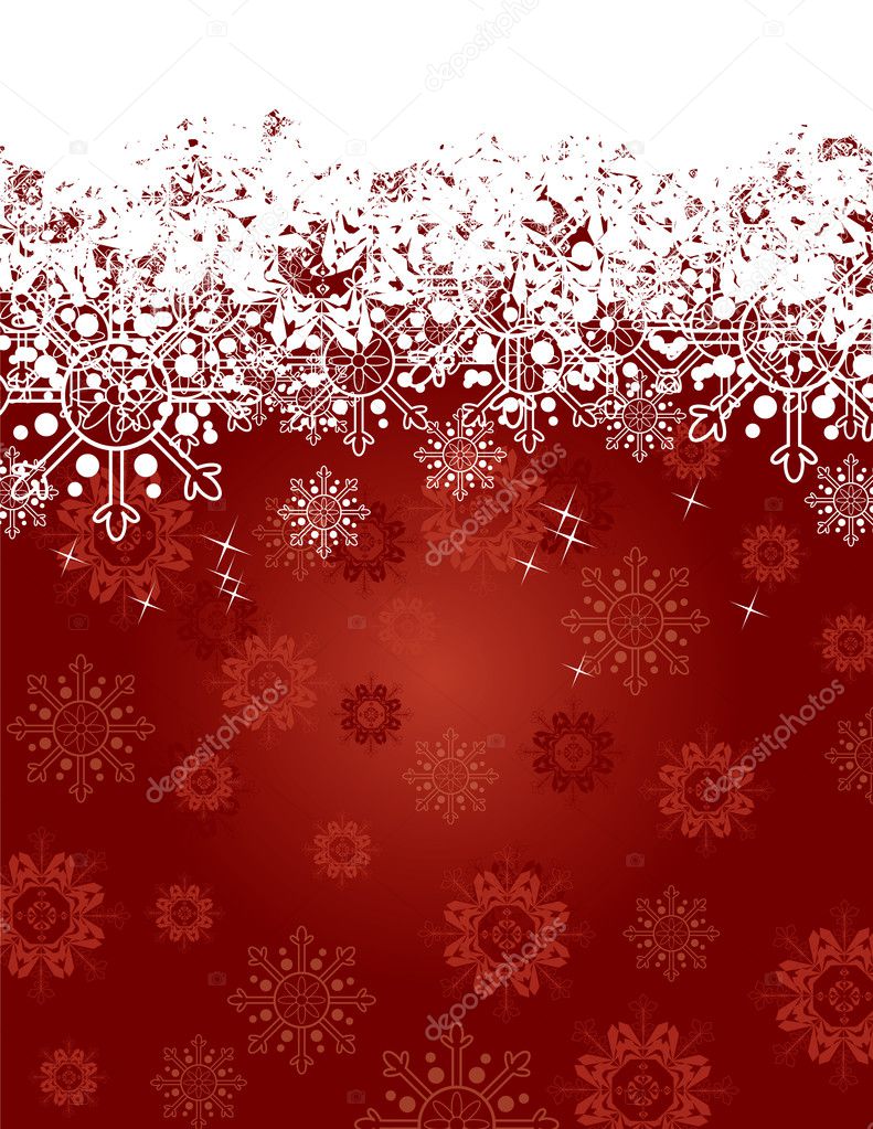 Christmas Background. Vector Illustration.