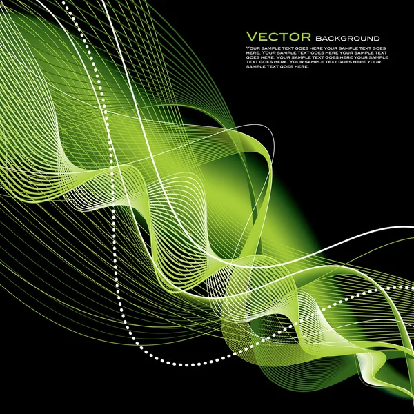 Fondo abstracto. Ilustración vectorial. — Vector de stock