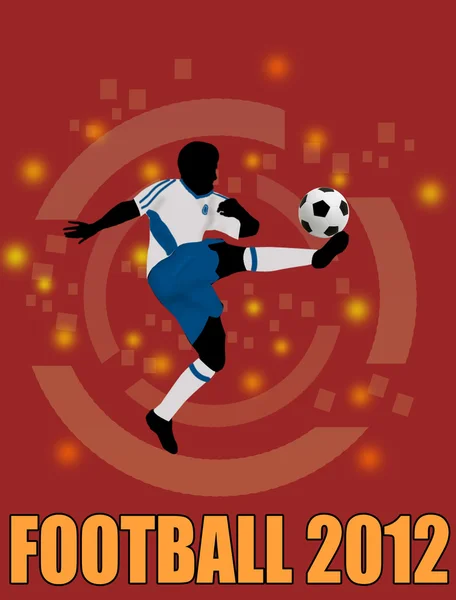 足球海报背景 — 图库矢量图片