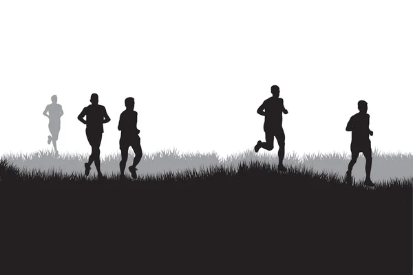 跑步者 — 图库矢量图片