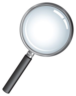 Magnifying glass clipart