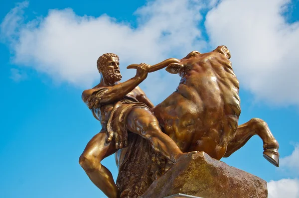 stock image Statue in Schwerin