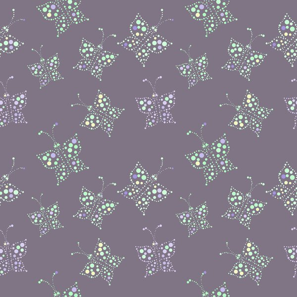 Seamless butterfly pattern