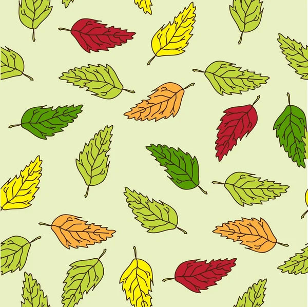 Stock vector Seamless foliage pattern