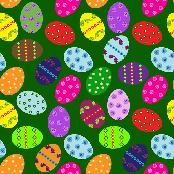 stock vector Easter eggs repetition