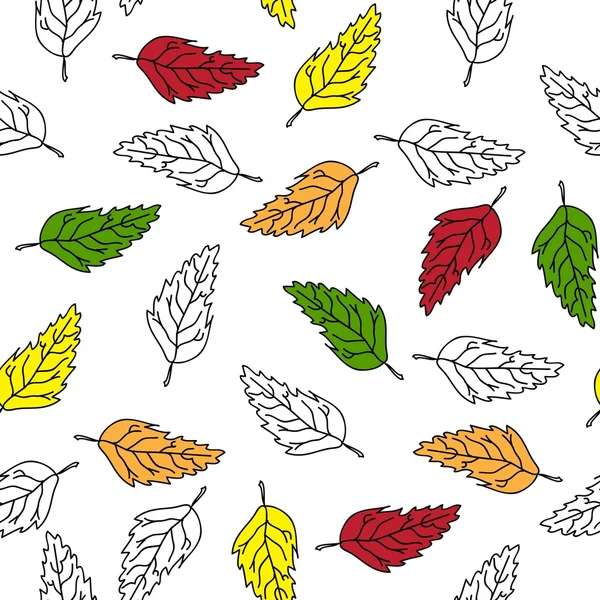 stock vector Seamless foliage pattern