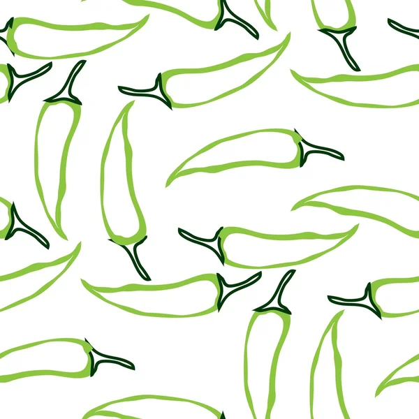 Modèle de poivre sans couture — Image vectorielle