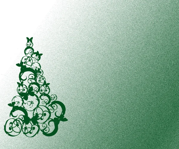 Eco Christmas tree — Stock Photo, Image