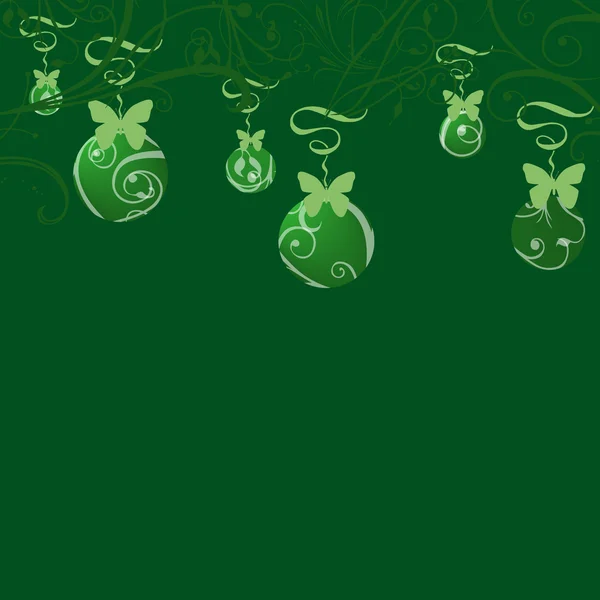 Eco Christmas balls — Stock Photo, Image