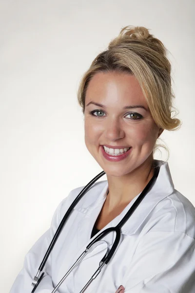 Smiling doctor Stock Image