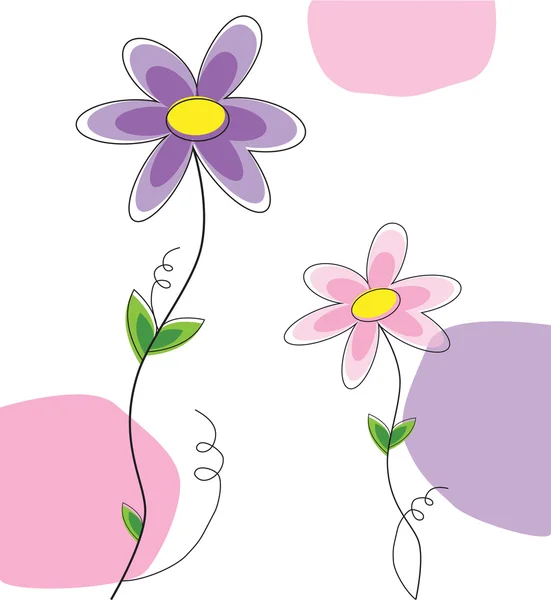 Spring Flowers — Stock Vector