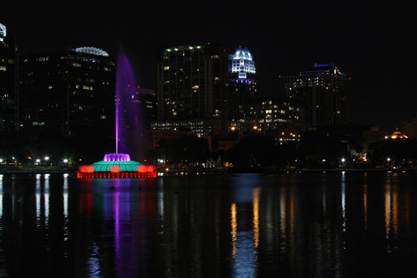 Downtown Orlando, Florida, at Night (6)