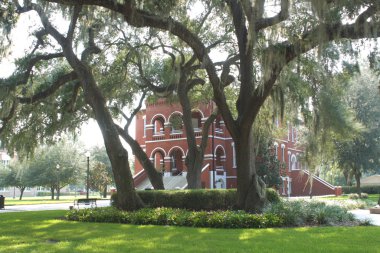 Historic Osceola County Courthouse, Florida (2) clipart