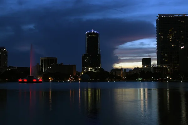 Centro de Orlando, Florida, al anochecer (2 ) —  Fotos de Stock