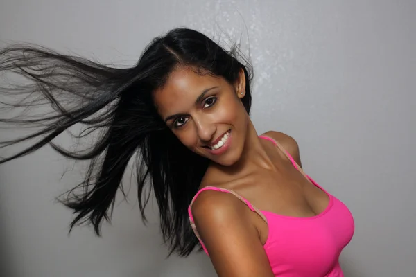 Hermosa joven multiracial mujer (4 ) —  Fotos de Stock