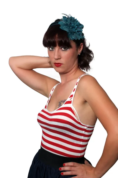 Sexy Retro Pinup Girl (7) — Stock Photo, Image