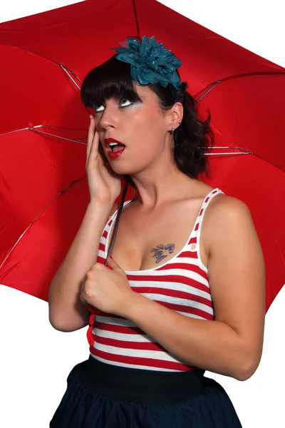 Sexy Retro Pinup Girl (16) — Stockfoto
