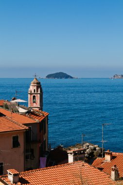 la spezia Körfezi'nin panoramik görünüm