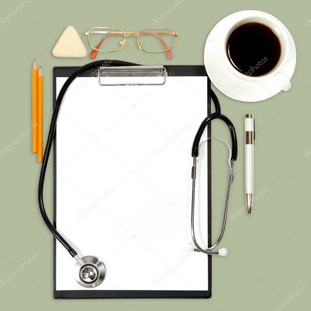 Abstract medical background