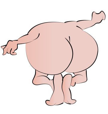 sexy bottom clipart