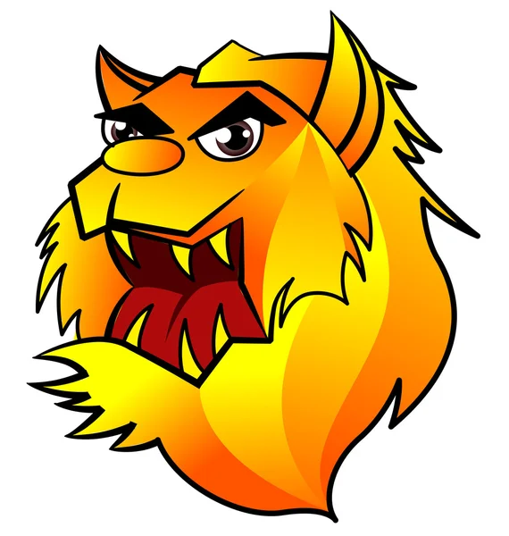 Mascote de tigre —  Vetores de Stock