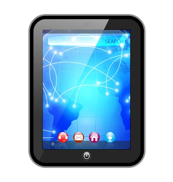 Tablette numérique — Image vectorielle