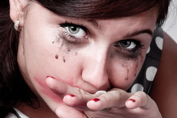 Weinendes Mädchen — Stockfoto
