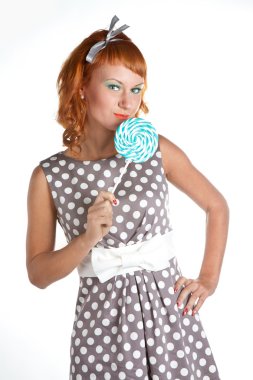 Stock Photo: girl photo clipart