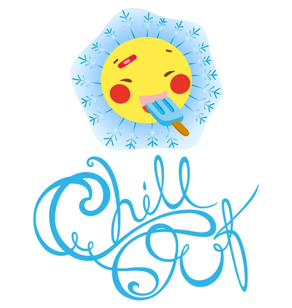 Ace chill out- — Stock vektor