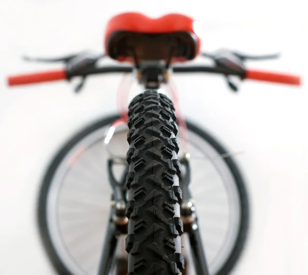 Moe van mountainbike — Stockfoto