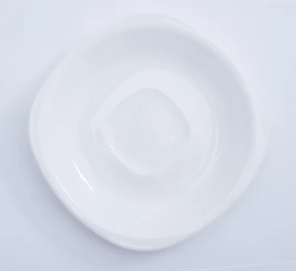 사각 접시 — 스톡 사진