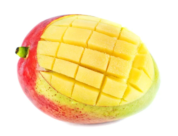 Mango på vit — Stockfoto
