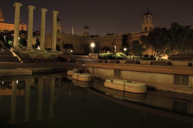 National Art Museum of Catalonia in Barcelona clipart