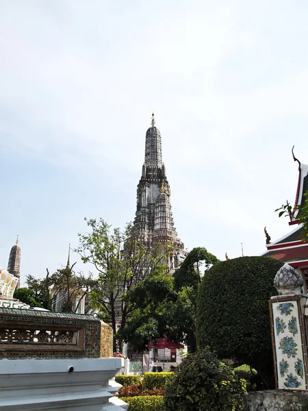 Ein Winkel der Pagode am wat arun, bangkok — Stockfoto
