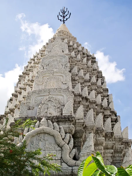 Pagoda a templom található, bangkok, Thaiföld — Stock Fotó