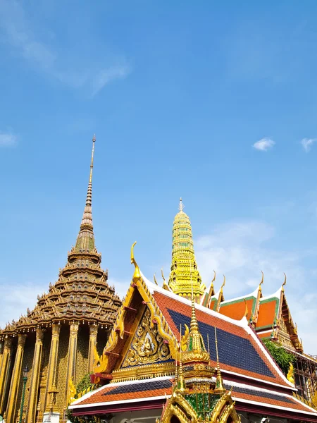 Wat phra kaew toerisme reizen in bangkok van thailand — Stockfoto