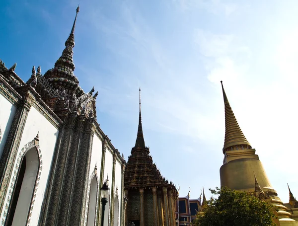 Wat Phra Kaew, Templo en Bangkok en Tailandia —  Fotos de Stock
