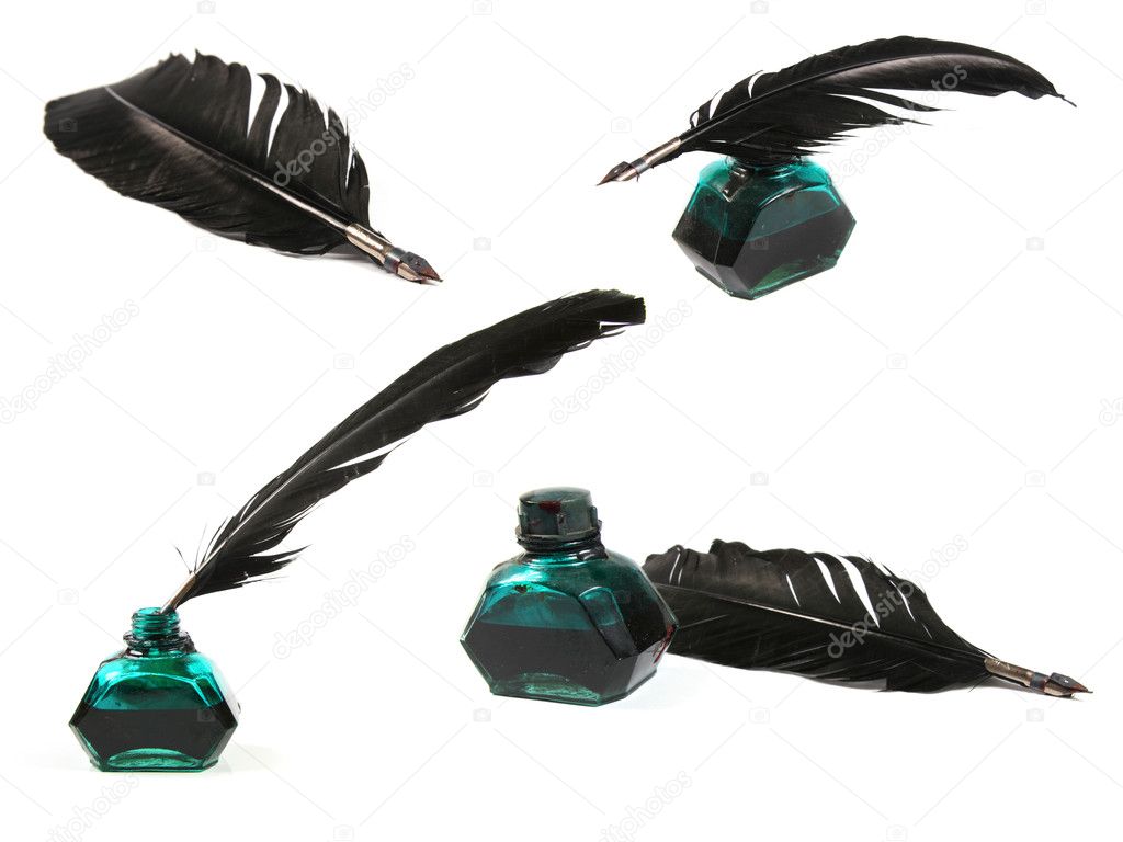Collection of quill pen
