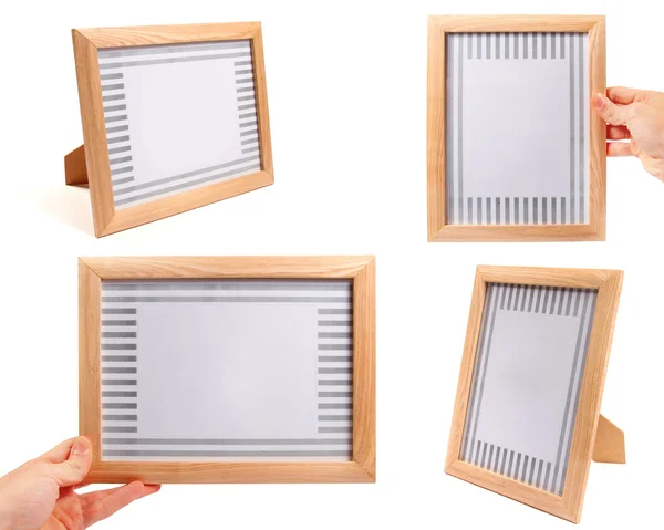 Wooden picture frames — Stock Photo, Image