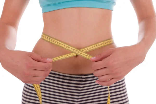 The skinny belly — Stock Photo, Image