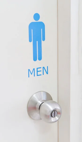 Mannen wc — Stockfoto