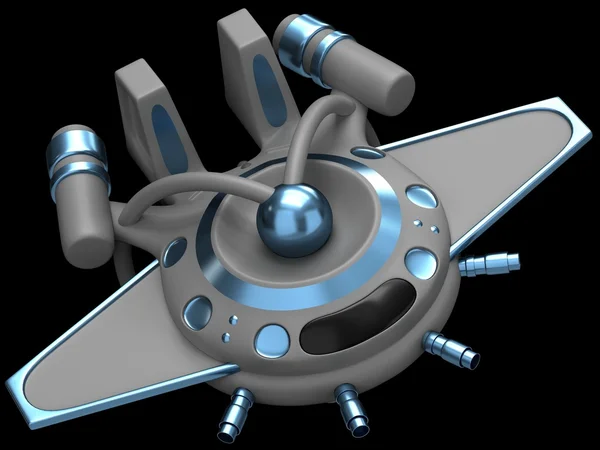 太空飞船的模型 — 图库照片