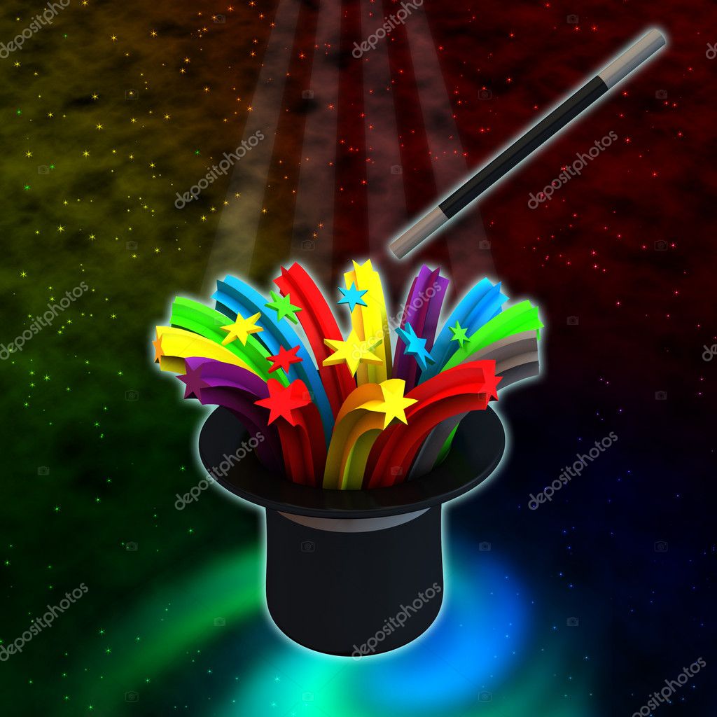 Magician's hat — Stock Photo © lina0486 7244087