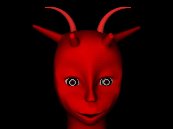 stock image Red demon