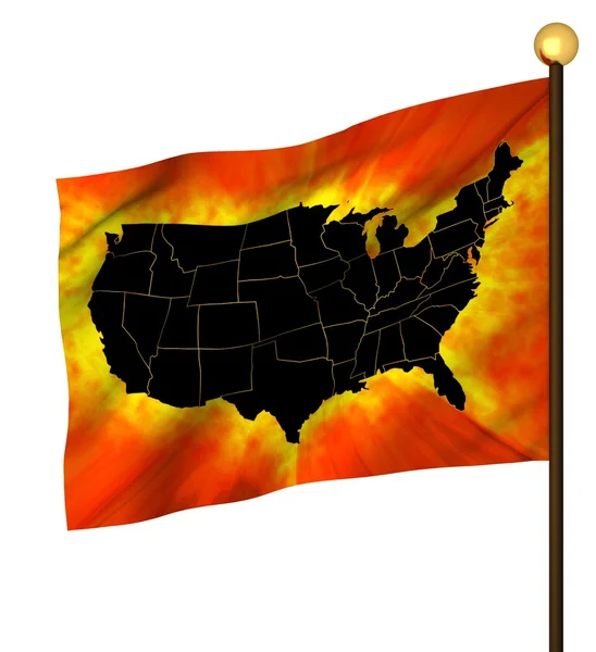 Flag USA — Stock Photo, Image