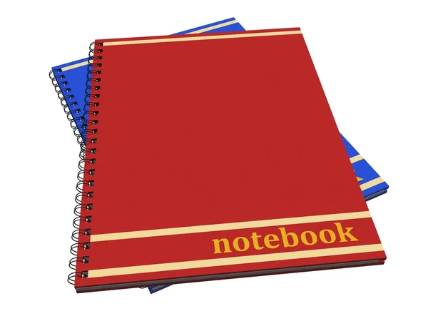 Cuaderno de notas aislado —  Fotos de Stock
